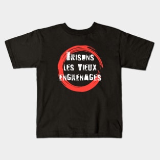 May68 ENGRANAGES (red) Kids T-Shirt